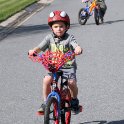 Nick riding his bike